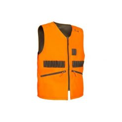 Kamizelka myśliwska STEPPE 300 dwustronna fluo. Kamizelki męskie marki SOLOGNAC. Za 129.99 zł.