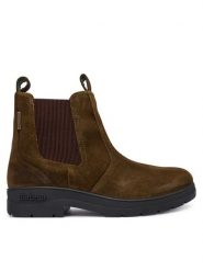 Barbour Sztyblety Turnbull MFO0817OL77 Brązowy. Brązowe sztyblety męskie Barbour, ze skóry, bez obcasa, bez zapięcia. Za 819.99 zł.