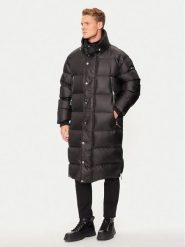 MICHAEL Michael Kors Płaszcz zimowy UF4208I3SB Czarny Relaxed Fit. Czarne płaszcze męskie MICHAEL Michael Kors, na zimę, m, bez wzorów, z syntetyku, bez kaptura. Za 2,419.00 zł.