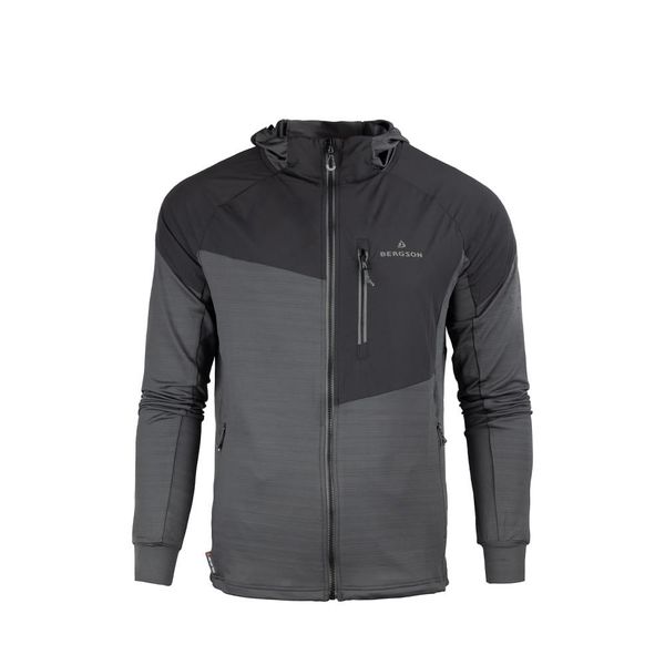 Bluza streczowa męska Swiftmove1. Brązowe bluzy nierozpinane męskie Bergson, l, bez wzorów, bez ramiączek, bez kaptura. W wyprzedaży za 200.00 zł.