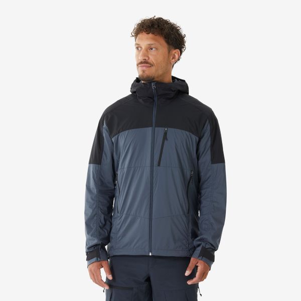 Kurtka Softshell męska trekkingowa Simond MT900 Windwarm. Czarne kurtki męskie SIMOND, l, bez wzorów, z polaru, sportowe, bez ramiączek, bez kaptura. Za 349.99 zł.