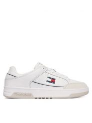 Tommy Jeans Sneakersy Tjm Cupsole Leather EM0EM01660 Biały. Białe buty sportowe na co dzień męskie Tommy Jeans, m, bez wzorów, z jeansu, bez ramiączek, bez kaptura. Za 409.99 zł.