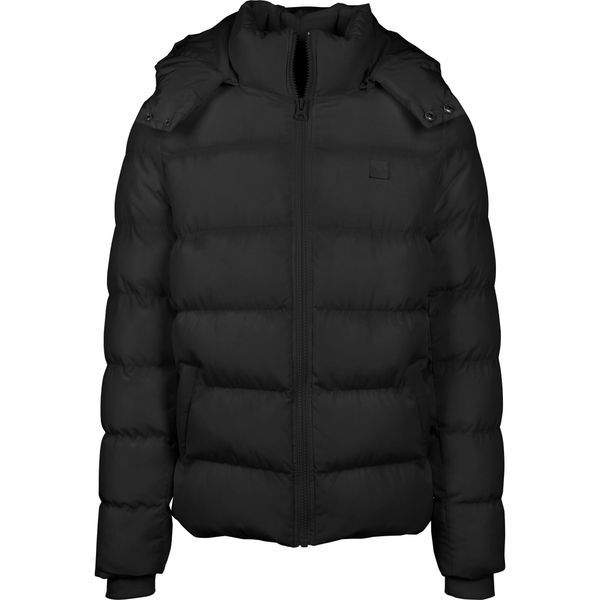 Parka w dużych rozmiarach Urban Classic hooded. Czarne parki męskie Urban Classics, m, bez wzorów, z puchu, bez kaptura. Za 383.50 zł.