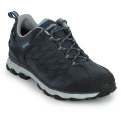 Buty MEINDL Lima Lady GTX. Niebieskie buty trekkingowe męskie Meindl, bez wzorów, sportowe, bez obcasa, bez zapięcia. Za 729.00 zł.