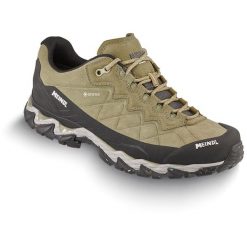 Buty trekkingowe męskie MEINDL Arone GTX z membraną Gore-tex. Brązowe buty zimowe męskie Meindl, bez wzorów, z gore-texu, sportowe, bez obcasa, bez zapięcia. Za 928.99 zł.