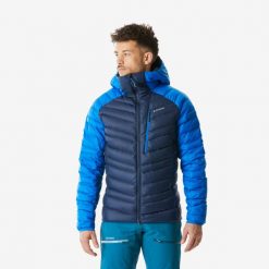 Kurtka puchowa męska Simond Alpinism. Kurtki męskie SIMOND, l, bez wzorów, z puchu, sportowe, bez ramiączek, bez kaptura. Za 499.99 zł.
