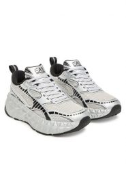 EA7 Emporio Armani Sneakersy X8X238 XK431 MZ163 Srebrny. Szare buty sportowe na co dzień męskie EA7 Emporio Armani, m, bez wzorów, z materiału, bez ramiączek, bez kaptura. Za 589.99 zł.