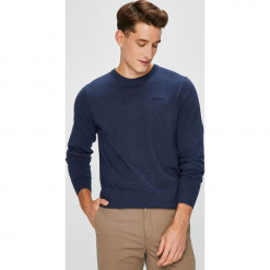 Pepe Jeans - Sweter. Szare swetry męskie Pepe Jeans, z bawełny, z okrągłym kołnierzem, z krótkim rękawem. W wyprzedaży za 229.90 zł.