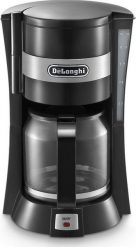 Ekspres przelewowy DeLonghi ICM 15210.1 Czarny. Czarne ekspresy przelewowe DeLonghi. Za 195.55 zł.