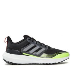 Buty do biegania adidas. Czarne buty do biegania męskie ADIDAS, bez wzorów, bez zapięcia, do biegania. Za 269.99 zł.