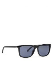 Guess Okulary przeciwsłoneczne GU00169 Czarny. Czarne okulary przeciwsłoneczne męskie Guess, z aplikacjami, z tworzywa sztucznego, plastikowe. Za 349.99 zł.