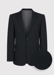 PAKO LORENTE – Czarna marynarka garniturowa P000B-3G-001-C-S. Czarne marynarki męskie Pako Lorente, m, bez wzorów, z lycry. Za 499.99 zł.