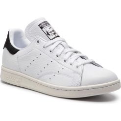 Buty adidas - Stan Smith BD7436 Ftwwht/Ftwwht/Cblack. Białe buty sportowe na co dzień męskie marki ADIDAS, z materiału. Za 449.00 zł.