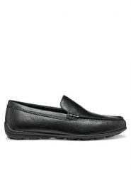 Geox Mokasyny U Spherica Ec16 U55HYA 00046 C9999 Czarny. Czarne mokasyny męskie Geox, ze skóry, bez zapięcia. Za 399.99 zł.