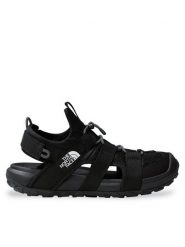 The North Face Sandały Explore Camp NF0A83NLKX71 Czarny. Czarne sandały męskie The North Face, z materiału, bez zapięcia. Za 349.99 zł.