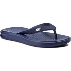 Japonki NIKE - Solay Thong 882690 400 Binary Blue/White. Niebieskie klapki i japonki męskie Nike, bez wzorów, z materiału. Za 109.99 zł.
