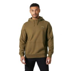 Bluza z kapturem Helly Hansen Massif Graphic. Brązowe bluzy nierozpinane męskie Helly Hansen, m, bez wzorów, bez ramiączek, z kapturem. Za 342.50 zł.