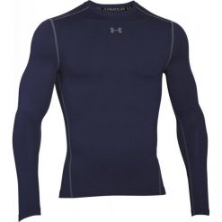 Under Armour Cg Armour Crew Midnight Navy Steel L. Niebieskie bielizna termoaktywna męska Under Armour, z długim rękawem. Za 169.00 zł.