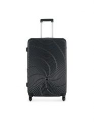 Semi Line Walizka duża T5925-3 Czarny. Czarne walizki męskie Semi-line, bez wzorów, z tworzywa sztucznego, duże. Za 239.99 zł.