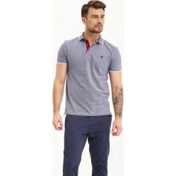 T-SHIRT MĘSKI POLO Z PIKI W MELANŻOWYM KOLORZE. Koszulki polo męskie marki TOP SECRET. W wyprzedaży za 29.99 zł.