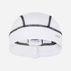 Czapka pod kask rowerowy Btwin 500 Aquafreeze. Białe czapki męskie VAN RYSEL, bez wzorów, z materiału, sportowe. Za 49.99 zł.