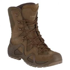 Buty trekkingowe męskie Lowa Military-stiefel Zephyr Hi Tf. Brązowe buty trekkingowe męskie Lowa, bez wzorów, z gumy, za kostkę, bez zapięcia. Za 1,021.00 zł.