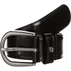 Aigner Pasek black. Czarne paski męskie Aigner, w paski, z materiału. Za 539.00 zł.