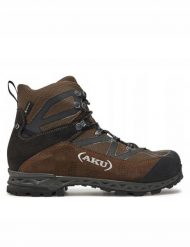 Buty trekkingowe męskie Aku M'S TREKKER PRO II GTX, brown/ black, 42.5. Brązowe buty trekkingowe męskie Aku, bez wzorów, bez zapięcia. Za 824.62 zł.