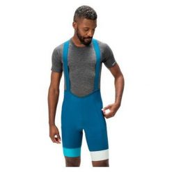Spodenki rowerowe męskie Endura Loop Bibshort. Niebieskie szorty sportowe męskie ENDURA, bez wzorów. Za 249.99 zł.