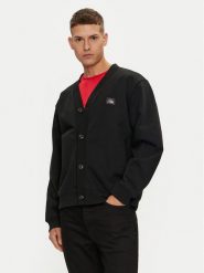 Hugo Kardigan Dacardigo 50516705 Czarny Relaxed Fit. Czarne kardigany męskie Hugo, m, bez wzorów, z bawełny, bez ramiączek. Za 369.99 zł.