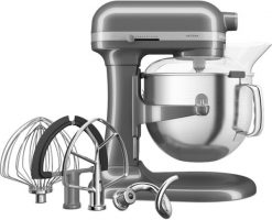 Robot planetarny KitchenAid Artisan 5KSM70SHXEMS Robot kuchenny - 11 prędkości, system planetarny, konstrukcja całkowicie metalowa, srebrnoszary. Roboty kuchenne KitchenAid. Za 3,186.38 zł.
