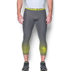 Under Armour Spodnie męskie HG Armour Comp Graphic 3/4 szaro-żółte r. XL (1298232-041). Długie spodnie sportowe męskie Under Armour. Za 109.69 zł.