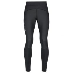 Męskie legginsy do biegania Kilpi KARANG-M. Czarne legginsy męskie Kilpi, m, bez wzorów, do biegania. Za 215.49 zł.