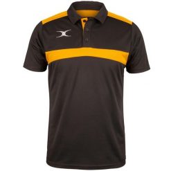 Polo Gilbert Photon. Brązowe koszulki polo męskie Gilbert, m, bez wzorów, sportowe, bez kołnierzyka, bez ramiączek. Za 217.00 zł.