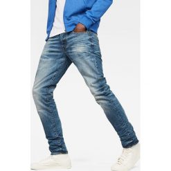 Dżinsy "Higa" - Tapered fit - w kolorze niebieskim. Jeansy męskie G-Star. W wyprzedaży za 263.95 zł.