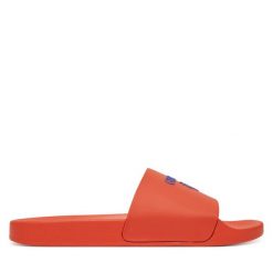 Klapki Guess. Brązowe klapki i japonki męskie Guess, z aplikacjami. Za 99.99 zł.