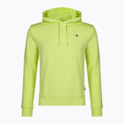 Bluza męska Napapijri Balis H Sum. Żółte bluzy nierozpinane męskie Napapijri, m, bez wzorów, casualowe, bez ramiączek, bez kaptura. Za 289.99 zł.