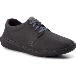 Półbuty CLARKS - Step Urban Lo 261383967 Black. Czarne codzienne półbuty męskie Clarks, z materiału. Za 319.00 zł.