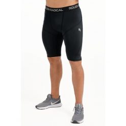 Spodenki fitness męskie Rough Radical Tight Shorts. Czarne szorty sportowe męskie ROUGH RADICAL, bez wzorów, sportowe. W wyprzedaży za 69.95 zł.