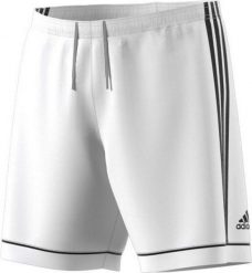 Adidas Spodenki piłkarskie adidas Squadra 17 M 128cm. Szorty sportowe męskie ADIDAS, bez wzorów, sportowe. Za 55.58 zł.