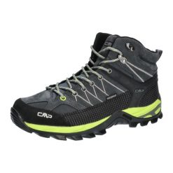 Buty trekkingowe męskie CMP Rigel Mid Trekking Wp. Czarne buty trekkingowe męskie CMP, bez wzorów, z materiału, bez zapięcia, trekkingowe. Za 406.99 zł.