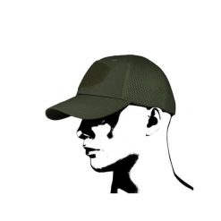Czapka baseballowa Mesh CMG. Zielone czapki męskie CMP, bez wzorów, z meshu, sportowe. Za 50.99 zł.