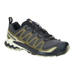 Buty do biegania w terenie Xa Pro 3D V9 Rozmiar 48 - 474675 Niebieski. Niebieskie buty do biegania męskie Salomon, bez wzorów, z materiału, bez zapięcia, do biegania. Za 589.00 zł.
