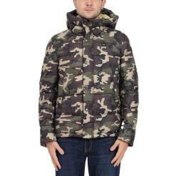 Kurtka BLAUER GIUBBINI CORTI IMBOTTI Zielony. Zielone kurtki męskie Blauer, bez wzorów, z tkaniny, bez ramiączek, bez kaptura. Za 852.99 zł.