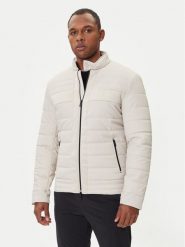 Guess Kurtka przejściowa M4YL16 WFHD0 Écru Regular Fit. Kurtki męskie Guess, l, z aplikacjami, ze skóry, bez ramiączek, bez kaptura. Za 589.99 zł.