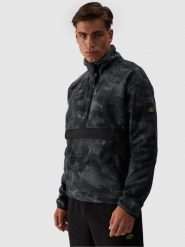 4F Polar ze stójką oversize męski - multikolor 3XL. Bluzy z polaru męskie 4f, m, bez wzorów, z dzianiny, klasyczne, bez ramiączek, bez kaptura. Za 249.99 zł.