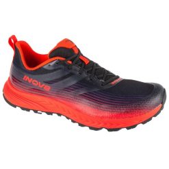 Buty do biegania męskie, Trailfly Speed. Czarne buty do biegania męskie Inov-8, bez wzorów, z gumy, bez zapięcia, do biegania. Za 903.00 zł.
