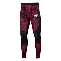 Legginsy sportowe męskie EXTREME HOBBY HAVOC. Czerwone bielizna termoaktywna męska EXTREME HOBBY, m, bez wzorów, z elastanu, bez ramiączek. Za 219.00 zł.