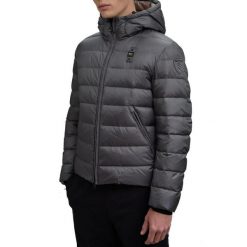 Kurtka BLAUER ACTON Szary. Szare kurtki męskie Blauer, bez wzorów, z tkaniny, bez ramiączek, bez kaptura. Za 1,680.63 zł.
