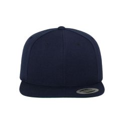 Klasyczna Czapka Snapback Dla Dorosłych Unisex. Niebieskie czapki męskie FLEXFIT, bez wzorów, klasyczne. Za 61.99 zł.